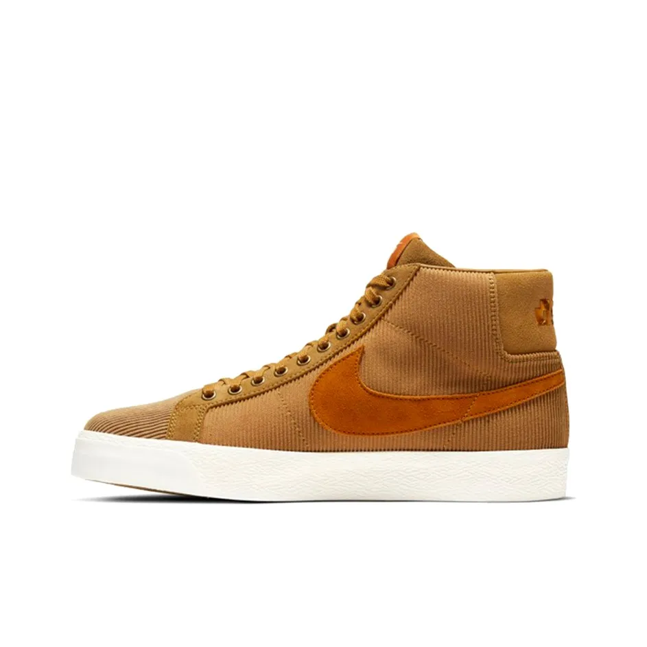 Oski x Nike Blazer 'Orange Label' Коллаборация Покрытие Slip-resistant Abrasion-resistant Lightweight MID Топ