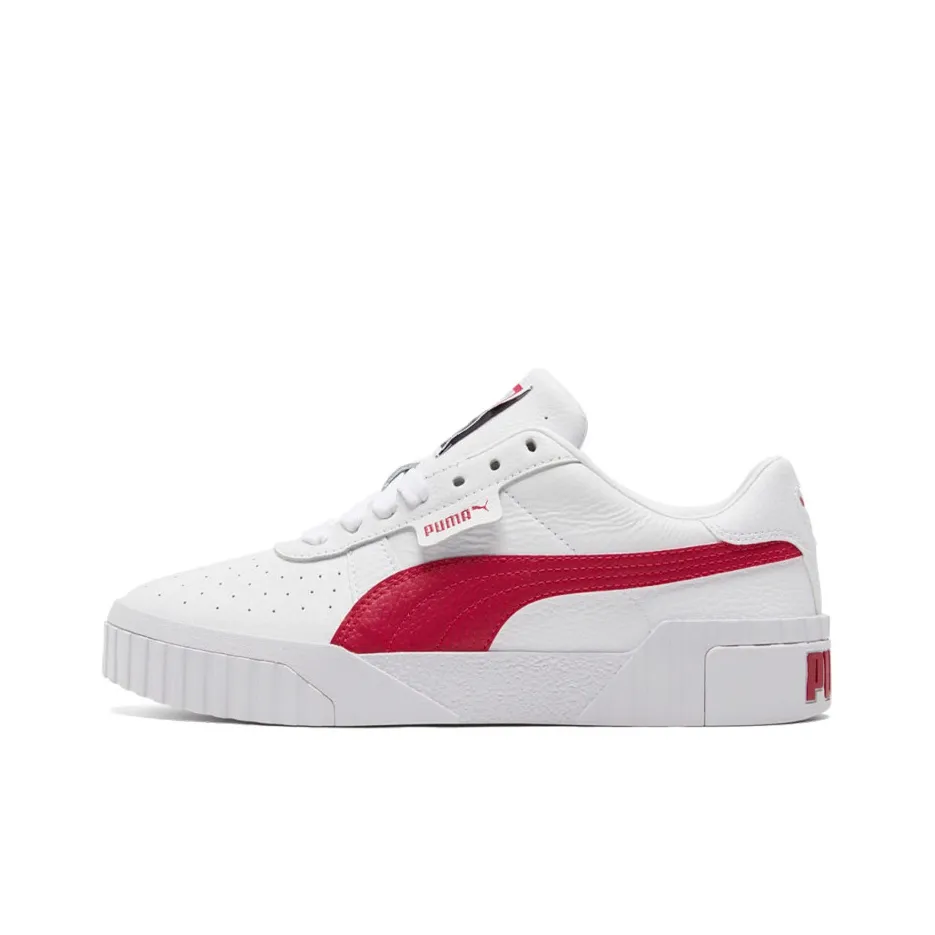 PUMA Cali Series Low Топ Скейтборд Кроссовки Женские Розовые Белые