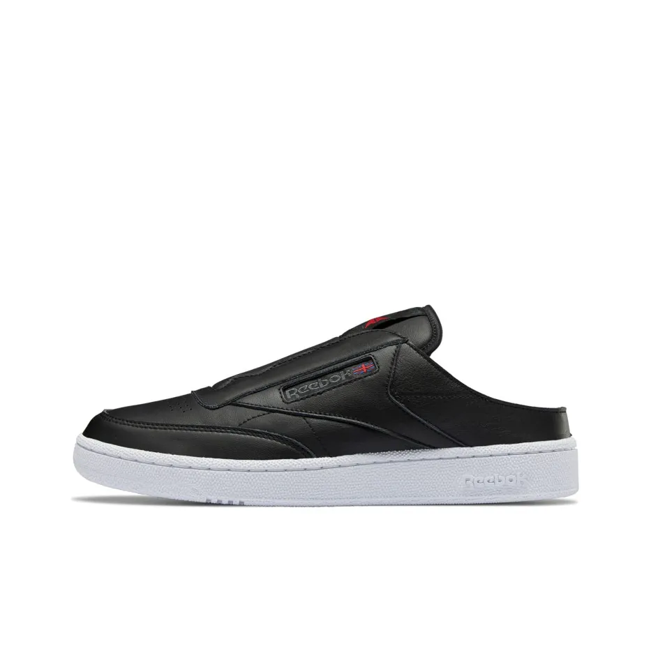 Reebok Club C Laceless Mule Black Grey