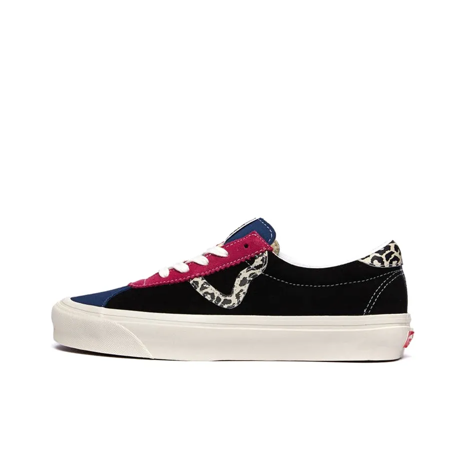 Vans Style 73 DX Low Топ Скейтборд Кроссовки Унисекс Черный Синий Красный