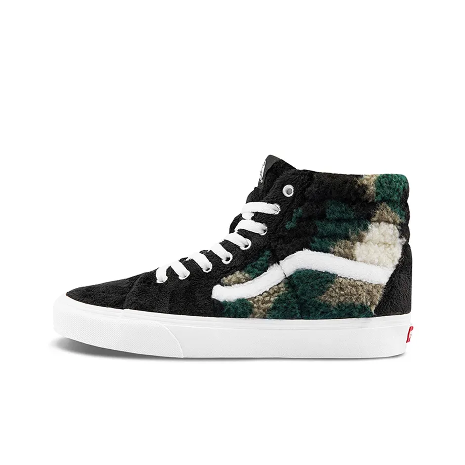 Vans Sk8 Hi Camo Sherpa