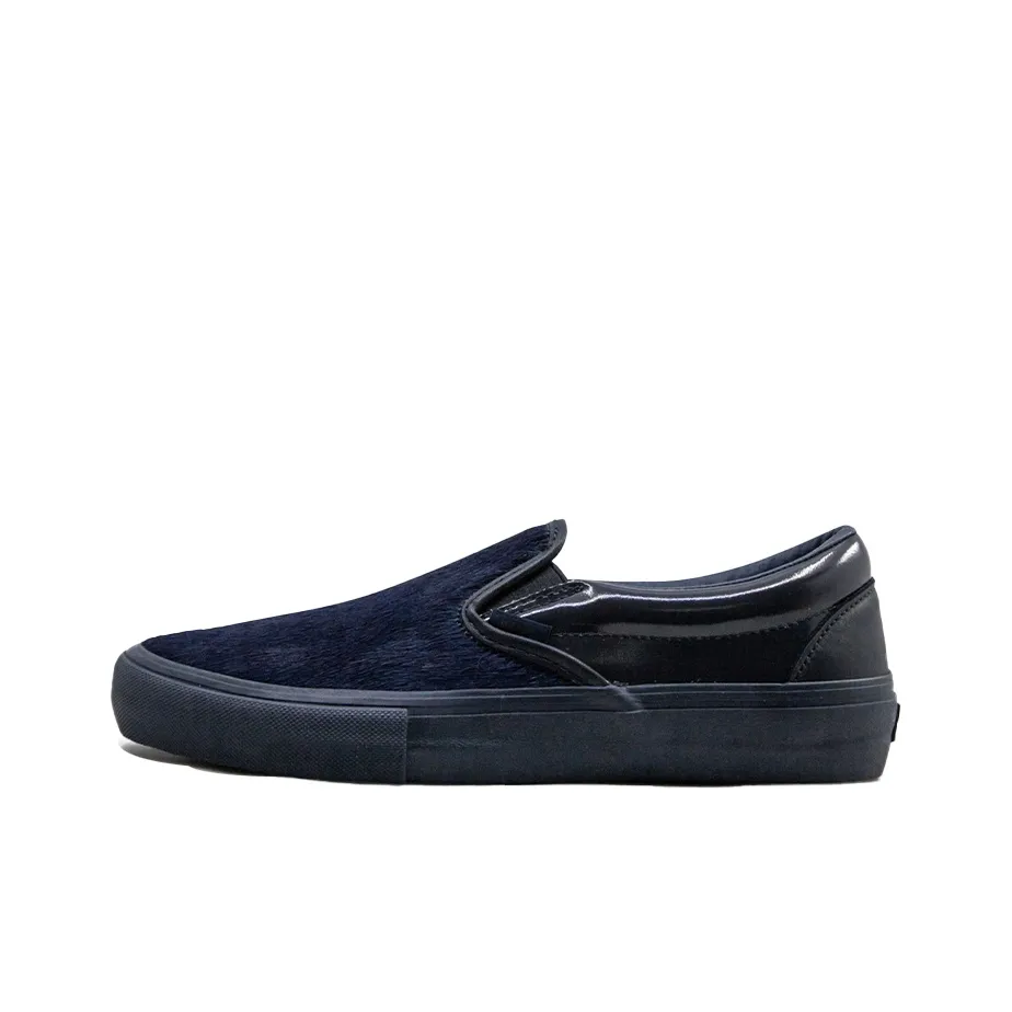 Vans Slip On Engineered Garments Mismatched Cow Hair Blue