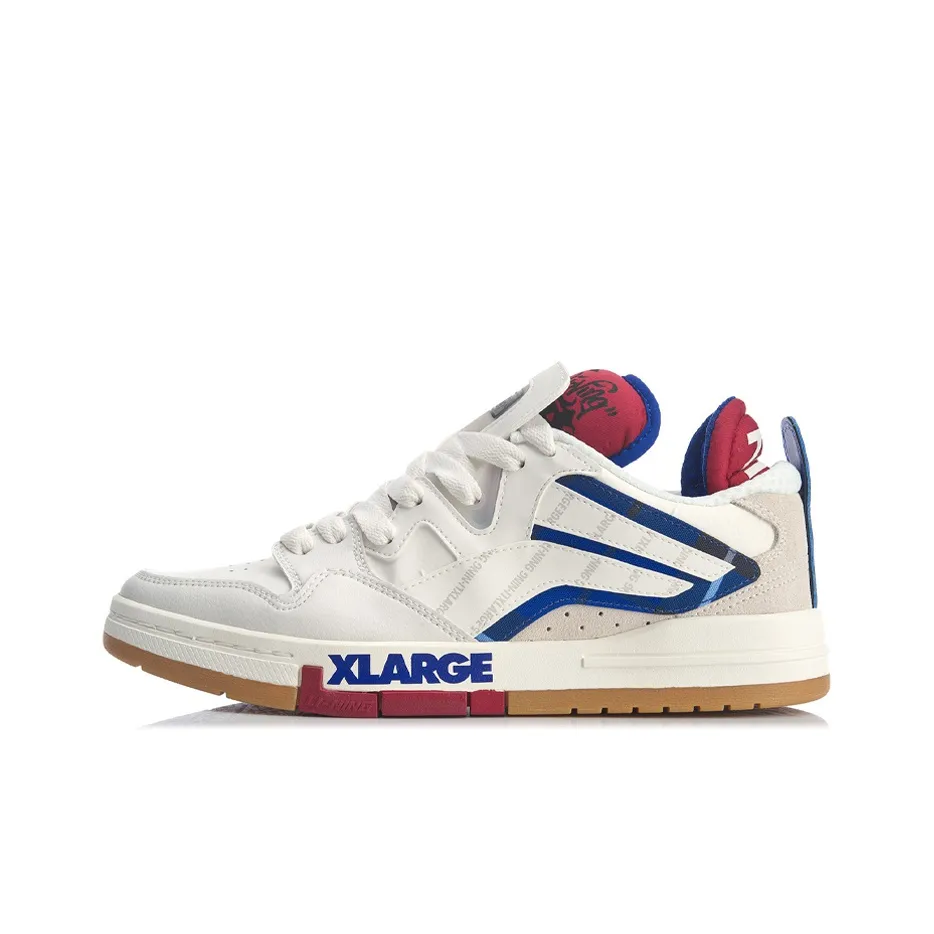 XLARGE x LiNing Wave Pro Low Top Skateboard Shoes Men's Snow