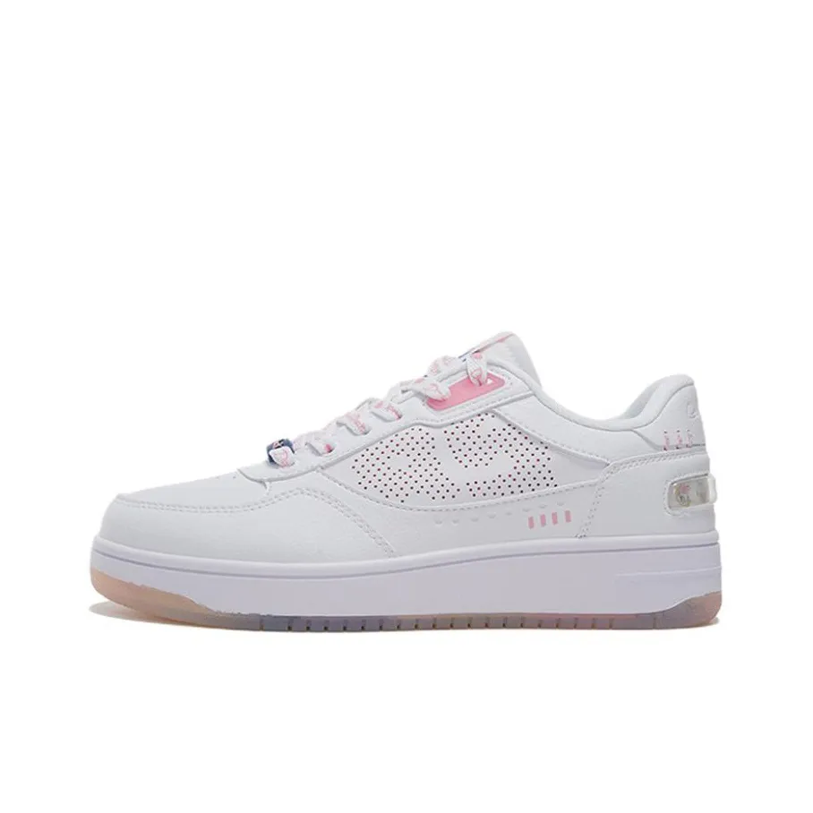 Li Ning Classic Skateboarding X Disney 'White Pink Daisy' Women's