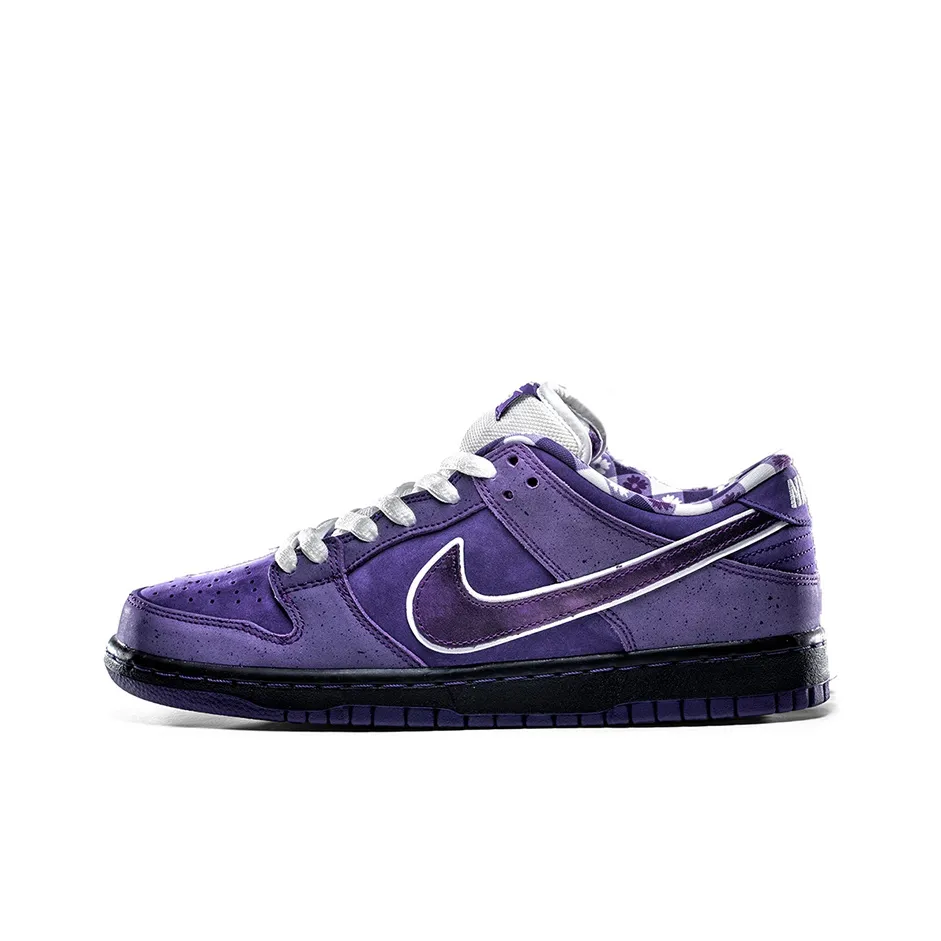 Nike X Concepts Sb Dunk Low 
Purple Lobster
