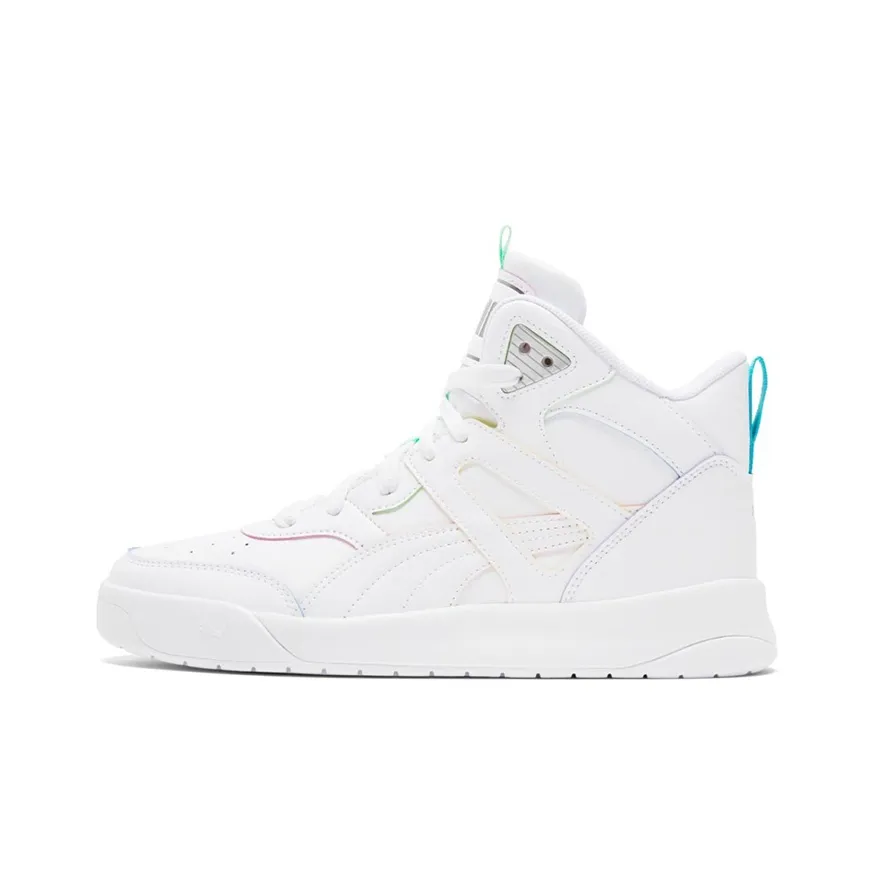 PUMA Backcourt MID Rainbow MID Top Скейтборд Кроссовки Унисекс Белый