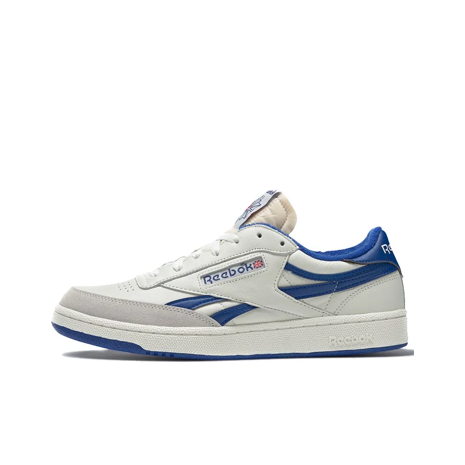 Reebok Club C Skateboard Shoes Unisex Low Top White/Blue