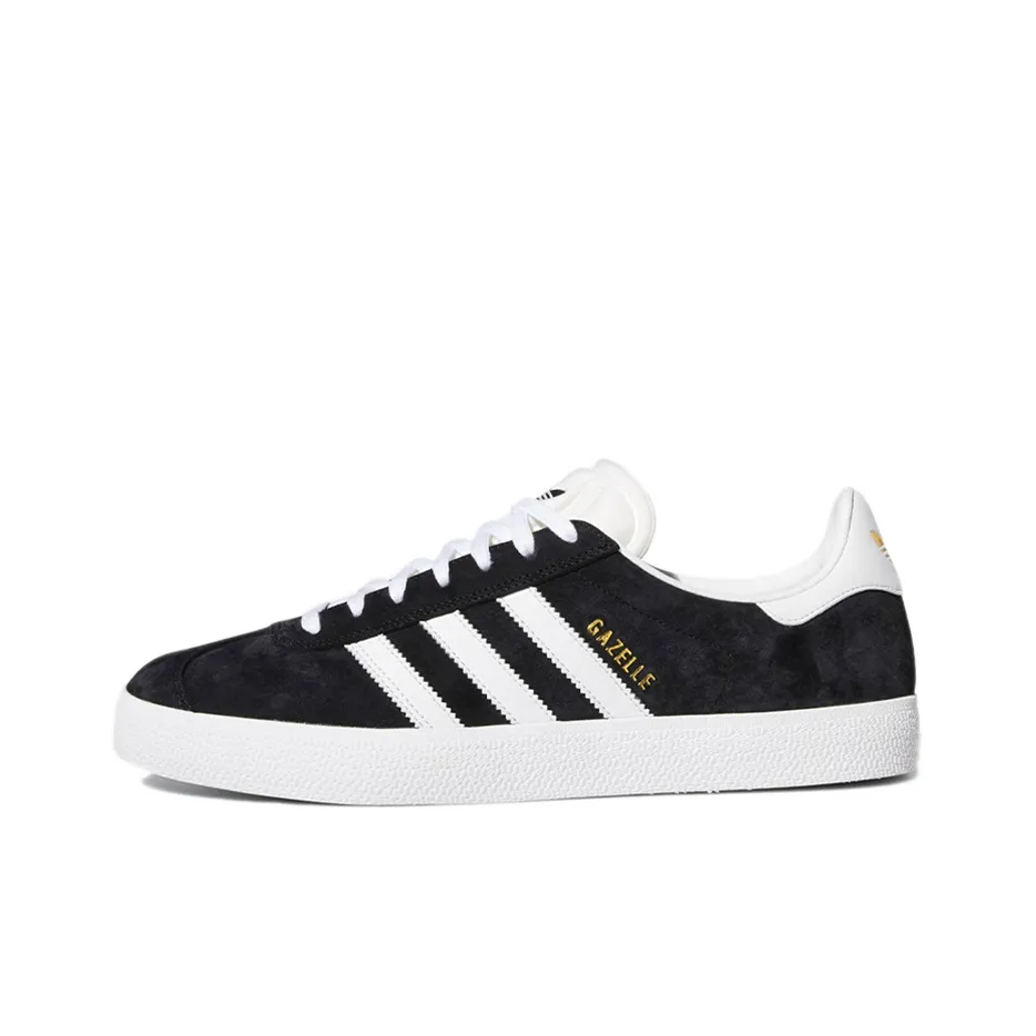 Adidas Gazelle Adv Black White Gold