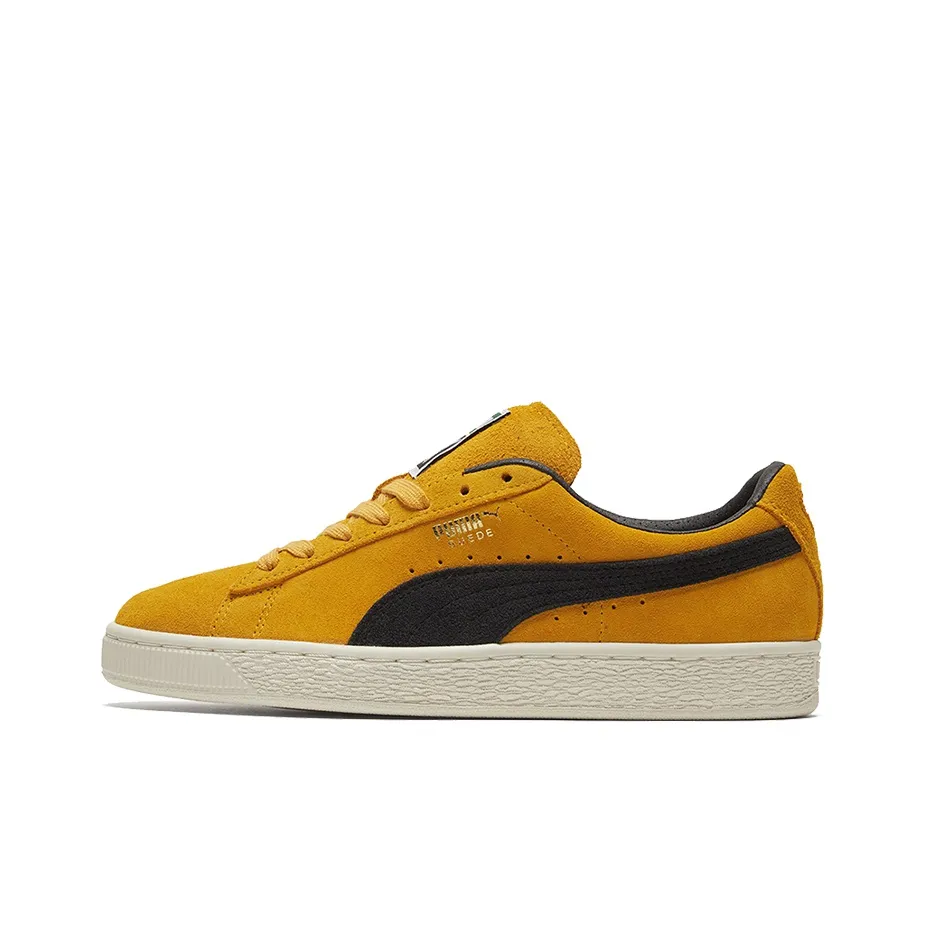 PUMA Suede Low Top Скейтборд Кроссовки Унисекс Пшенично-Желтый