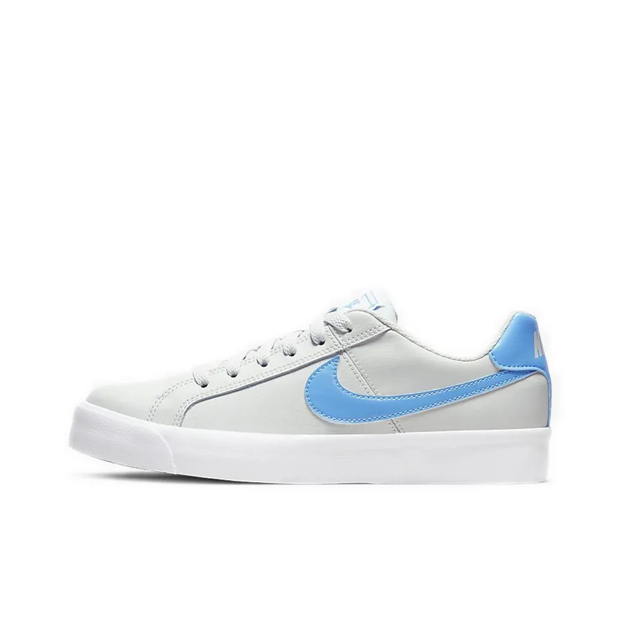 Nike Court Royale AC Low-Top Скейтборд Кроссовки Женские Серый Синий