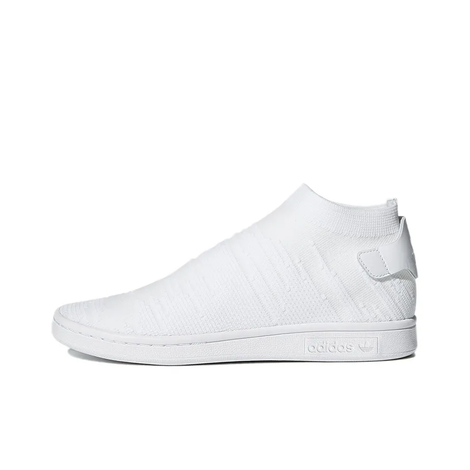 Adidas Stan Smith Sock Primeknit 'Triple White' Women's