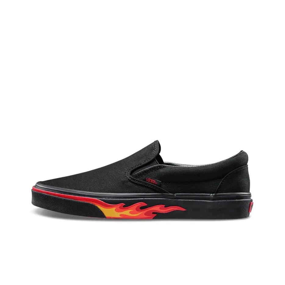 Vans Slip On Flame Wall