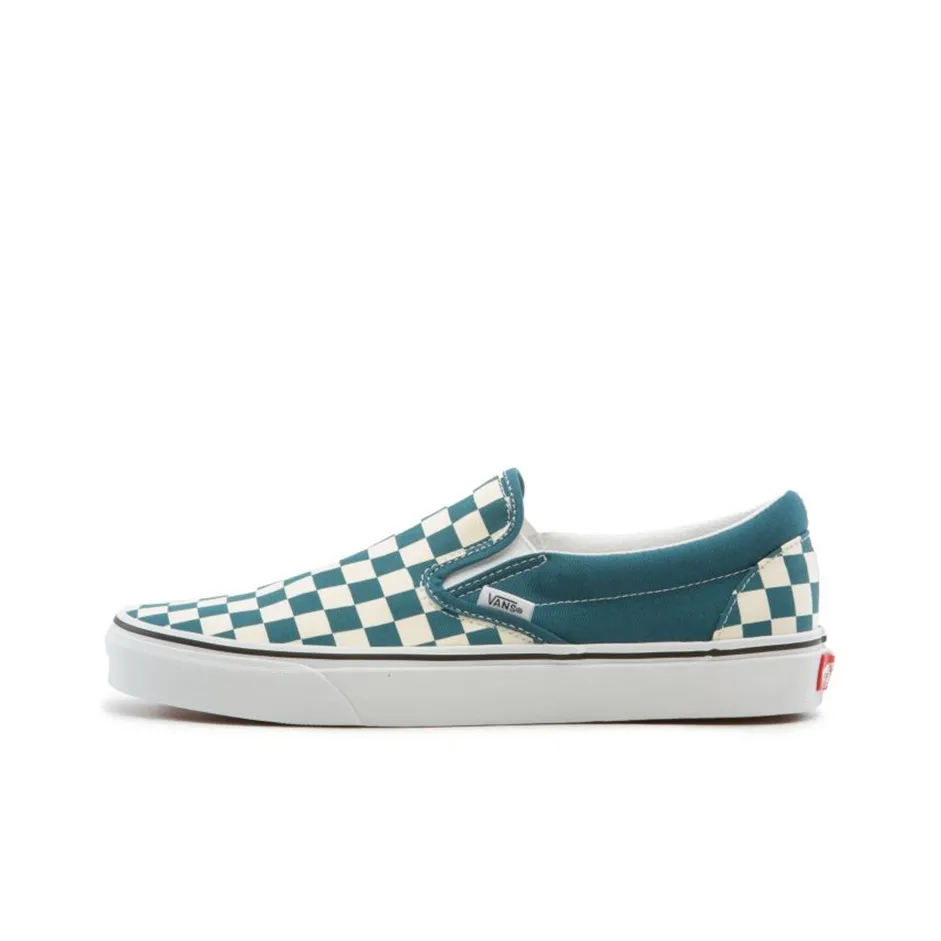 Vans Classic Slip On 'Checkerboard Blue Coral'