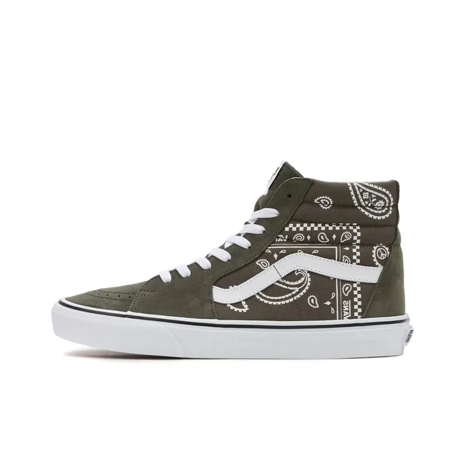 Vans SK8 HI 'Peace Paisley Grape Leaf'