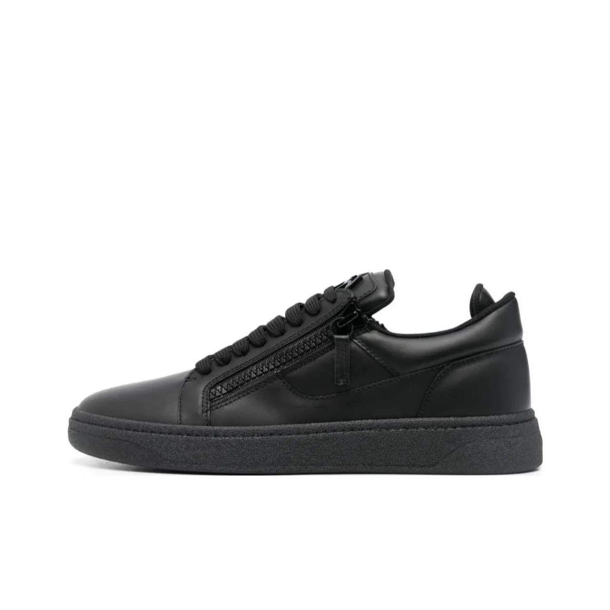 Giuseppe Zanotti Side zip Leather Low top Sneakers