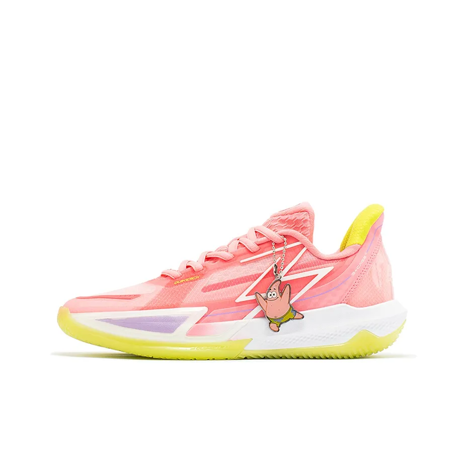 361° Big3 4.0 QUICK Basketball release Shoes Women's Low Top Pink