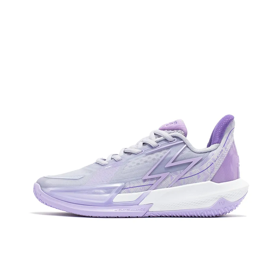 361° Big3 4.0 QUICK Low Top Basketball Shoes Women's Rosemary Purple