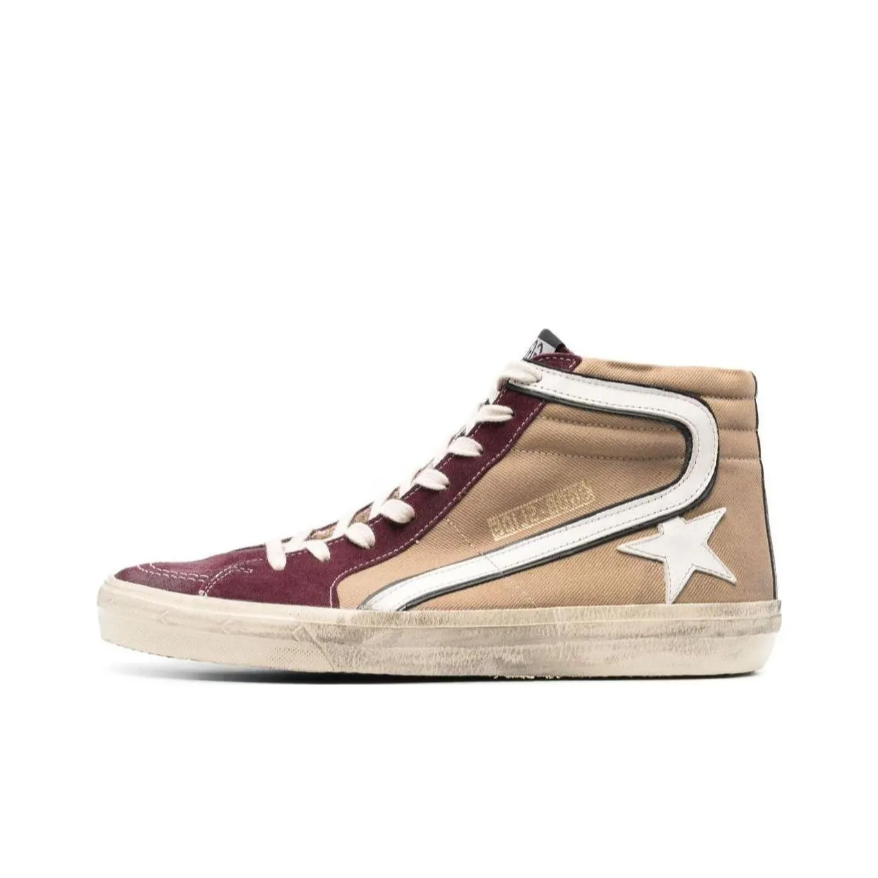 Golden Goose Slide Logo-patch Sneakers