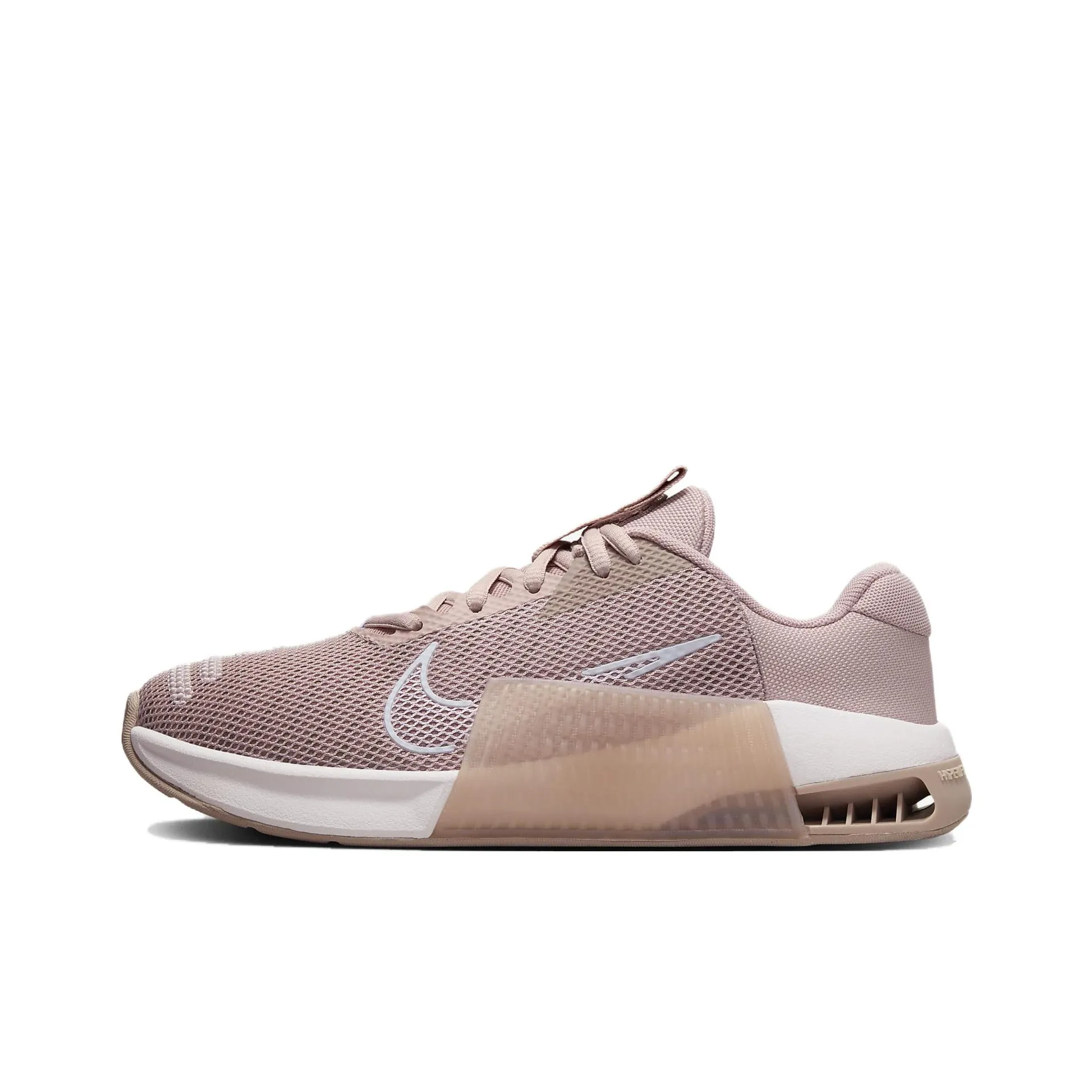 Nike Metcon 9 Нижняя юбка Резистентные амортизаторы Низкий топ Кроссовки для тренировок Женские Розовый Оксфорд