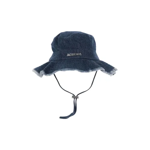 Jacquemus Cotton Bucket Hats Женские, синие