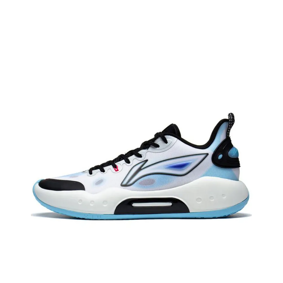 Подкладка YuShuai Team амортизаторы Shock противоскользящие низкий топ баскетбольные кроссовки мужской белый черный