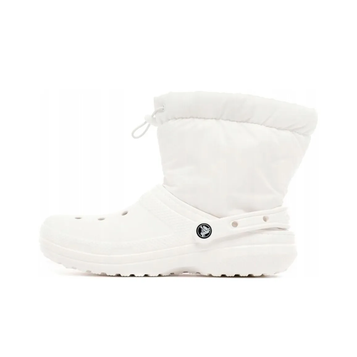 Crocs Classic Lined Neo Puff Boots 'White' Women's