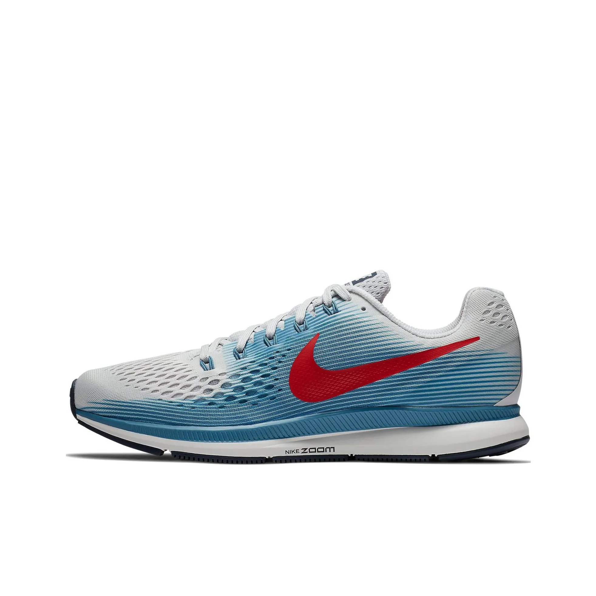 Nike Pegasus 34 Slip-resistant Abrasion-resistant Low Top Беговые кроссовки Мужские Blue