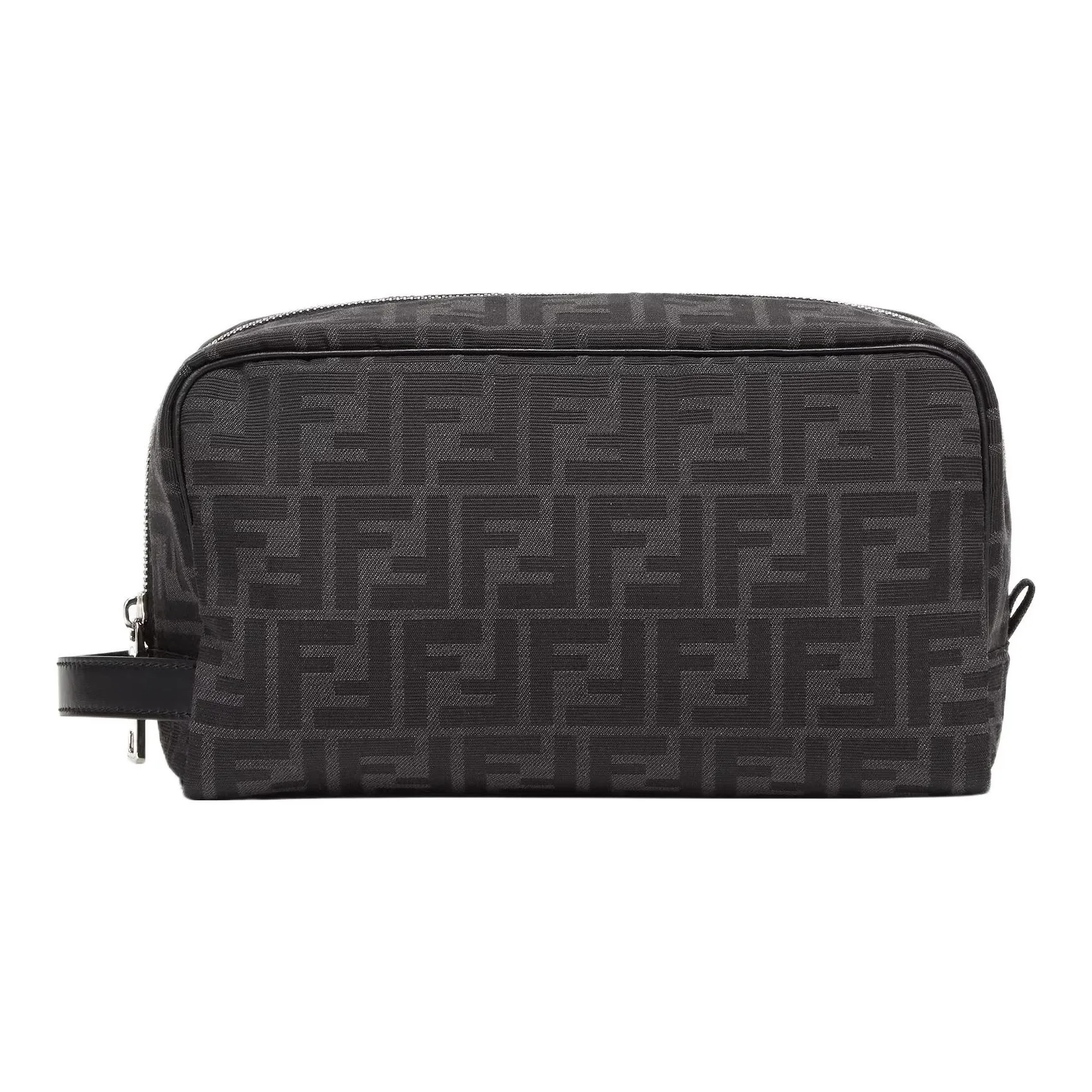 FENDI Polyester Makeup Bag Men's Black