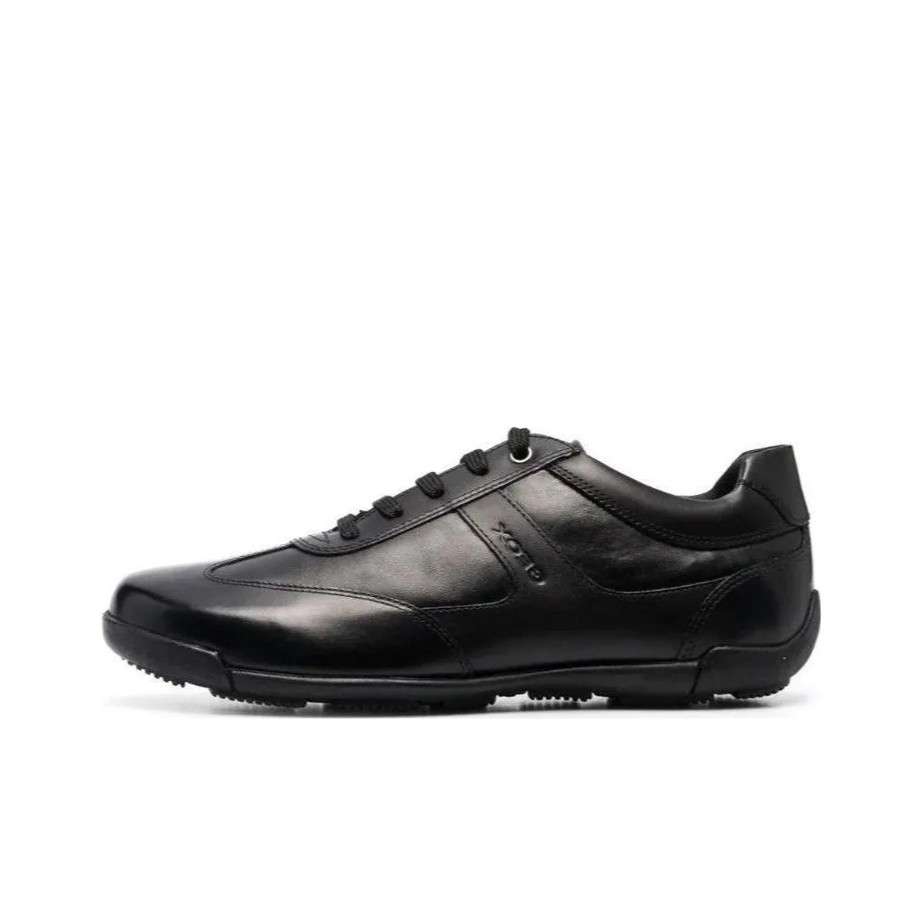GEOX Low Top Casual Shoes Men's Black