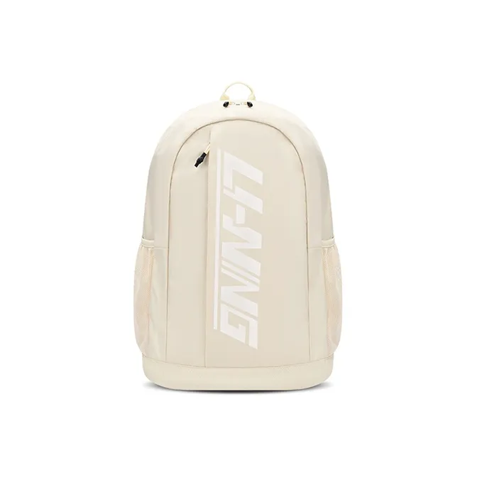 LiNing Polyester backpack jil Regular Unisex Apricot