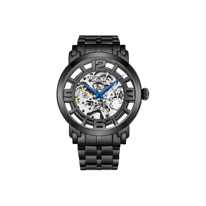 STUHRLING Автоматический Механический Часы Мужские Winchester Series 44мм*13мм*44мм Черные