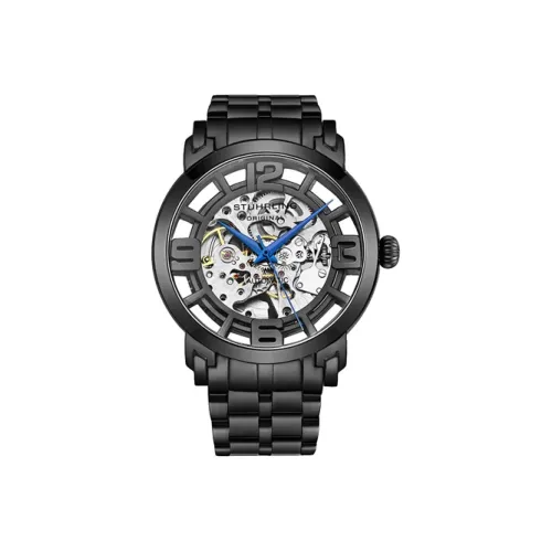 STUHRLING Автоматический Механический Movement Мужские Часы Winchester Series 44mm*13mm*44mm Черные