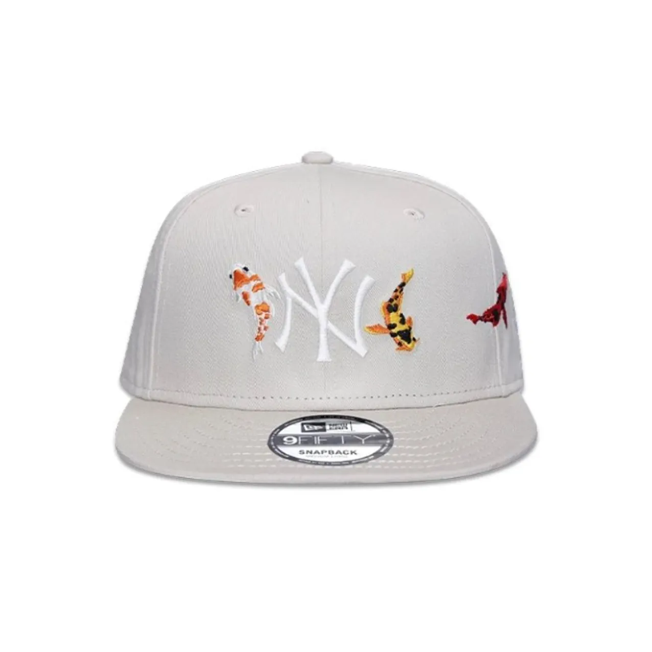 New Era Хлопковые кепки унисекс белые