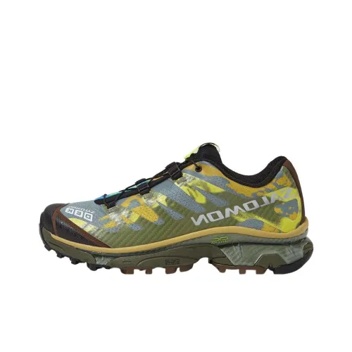SALOMON XT 4 Повседневная обувь Низкий верх Зеленый Желтый Унисекс