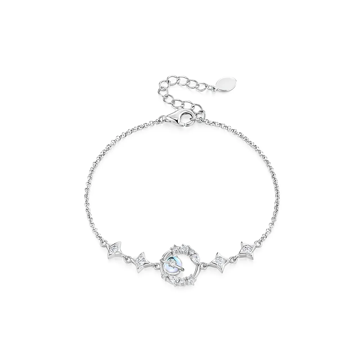 KADER S925 Silver Bracelets Women's Dazzling Color Candy Box, Goddess Premium Selection