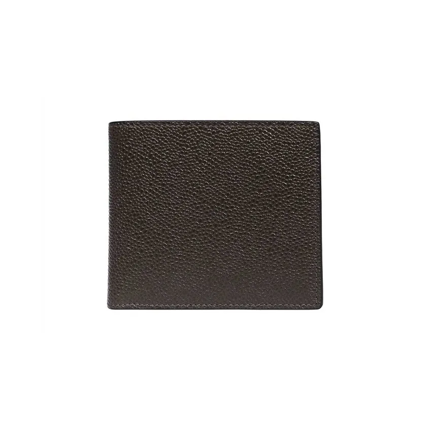 THOM BROWNE Pebble Textured Bifold Wallet