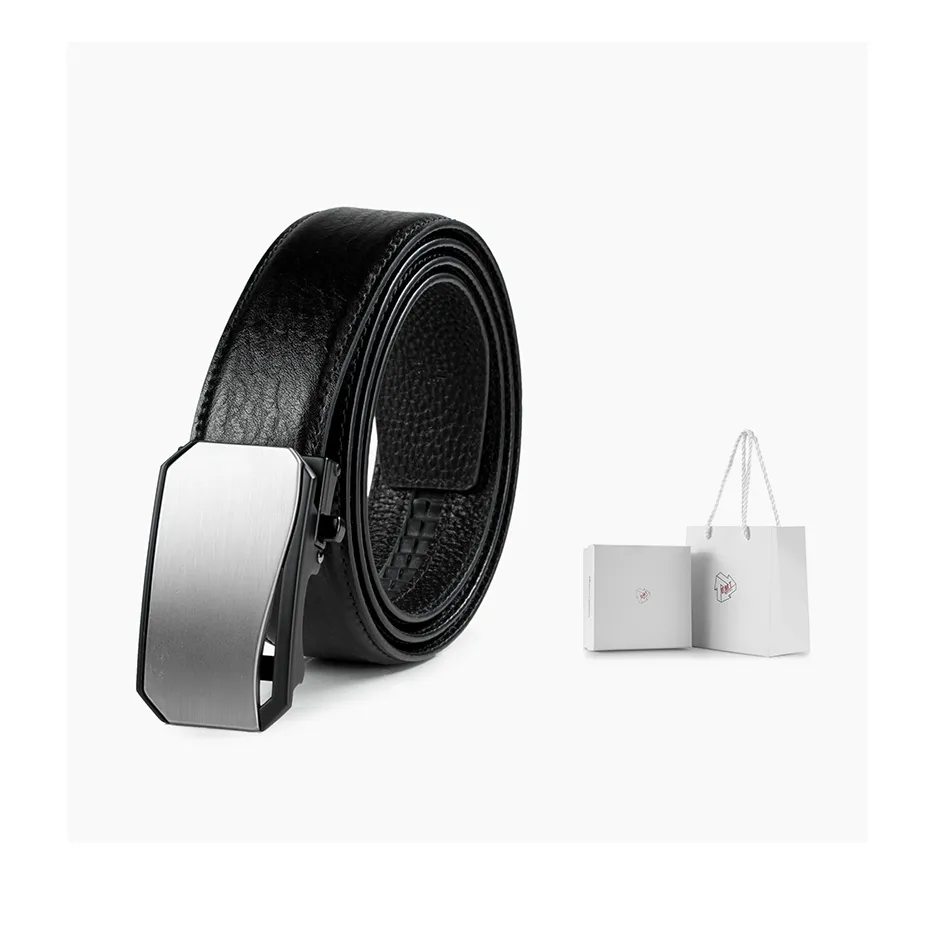 OMT Lightweight Business Everyday Travel Automatic Buckle Dad's Belt Men's 3.2cm