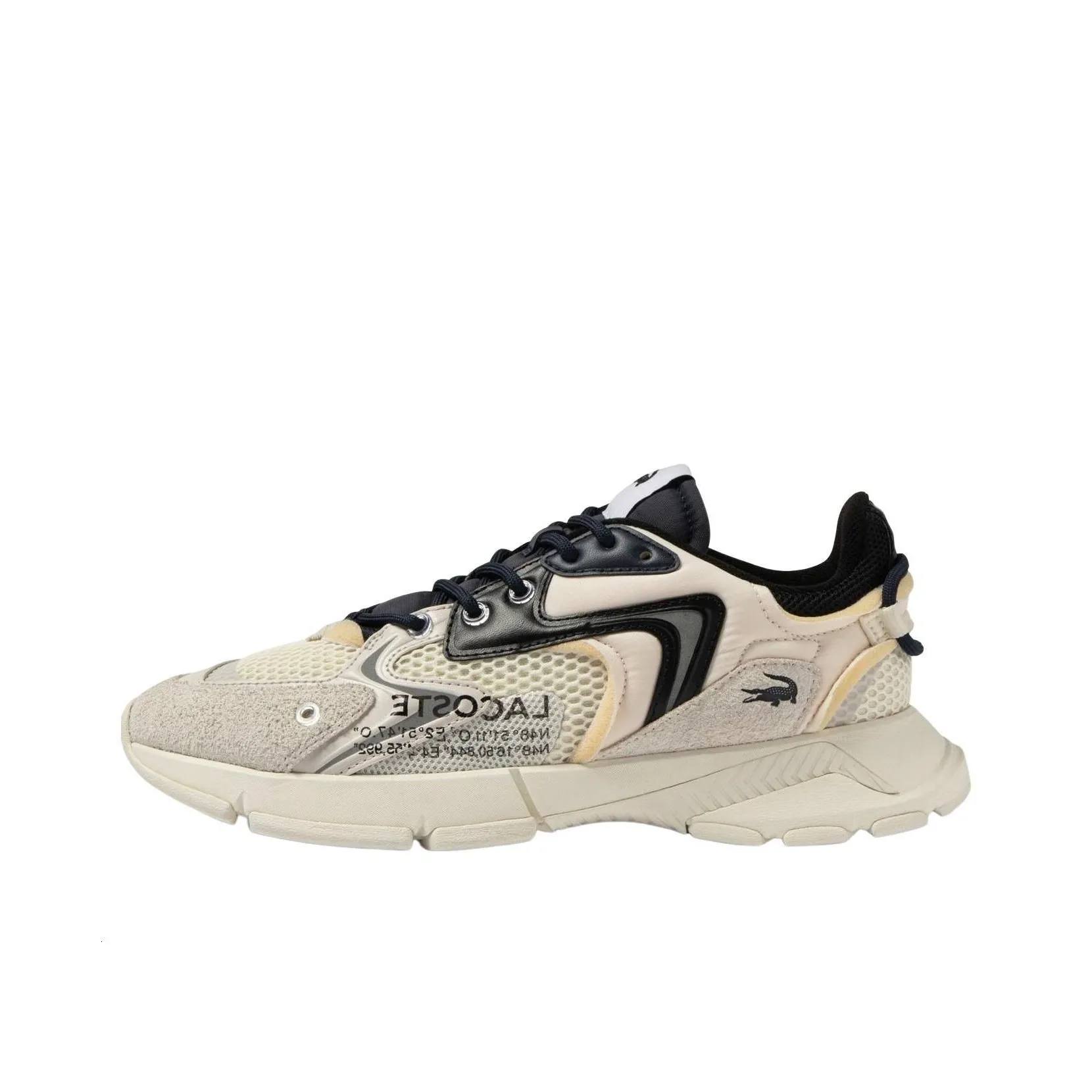 LACOSTE Logo print Panelled Sneakers