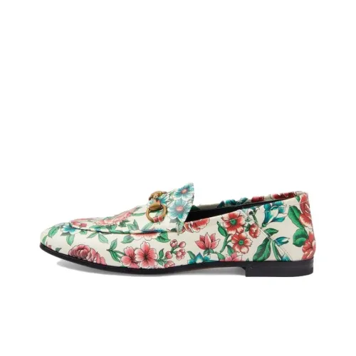 GUCCI Пряжка Horsebit Женские повседневные туфли Многоцветные Женские