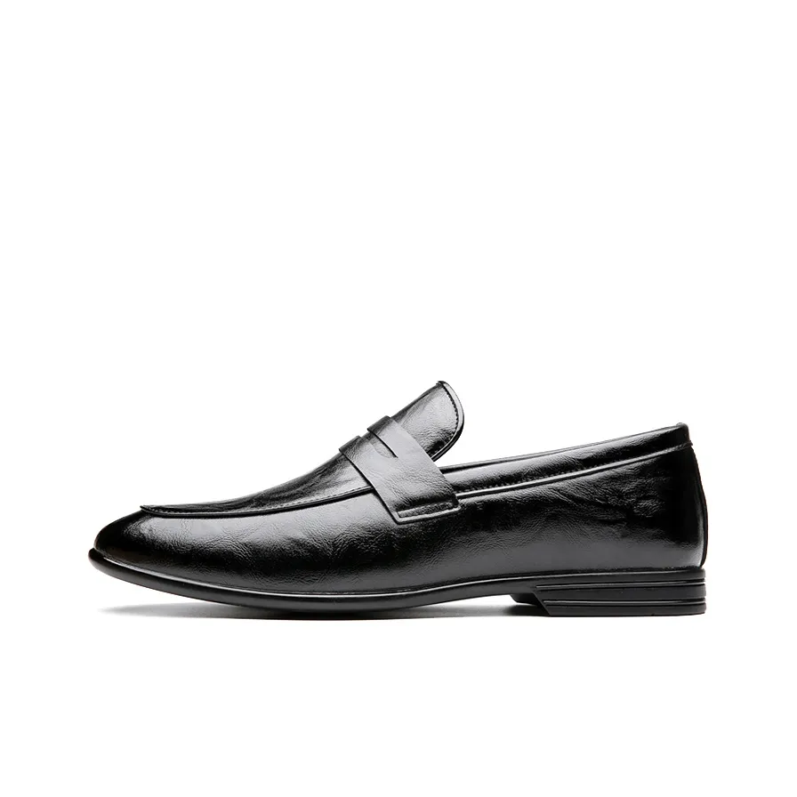 VANSSI Dress Shoes Men's Low Top Black