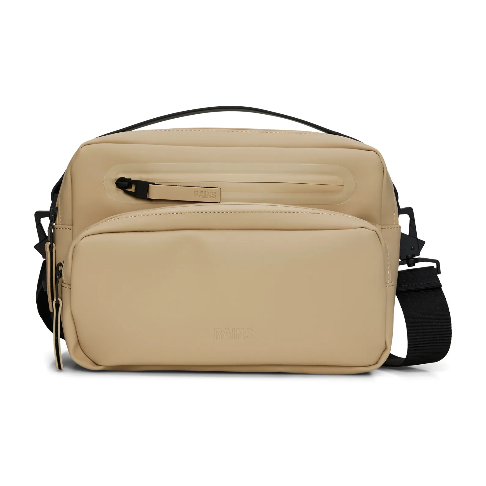 Rains Polyester Sports Bag One Shoulder Handbag Unisex Multicolor