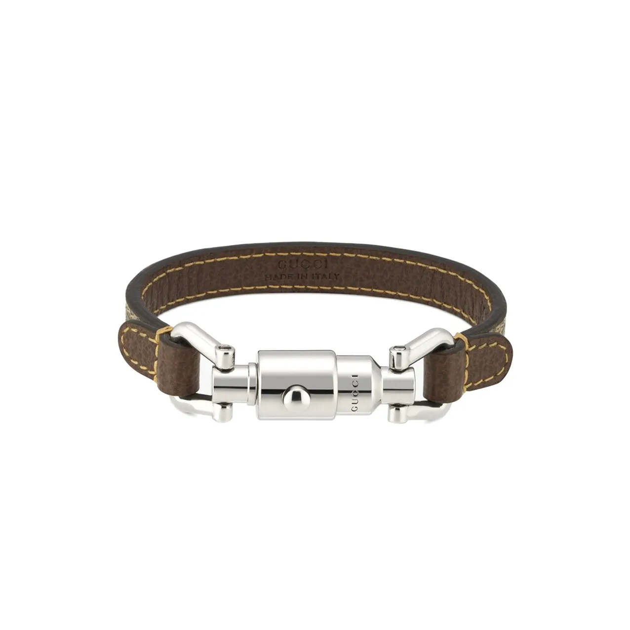 GUCCI Металл Браслеты Мужской Коричневый