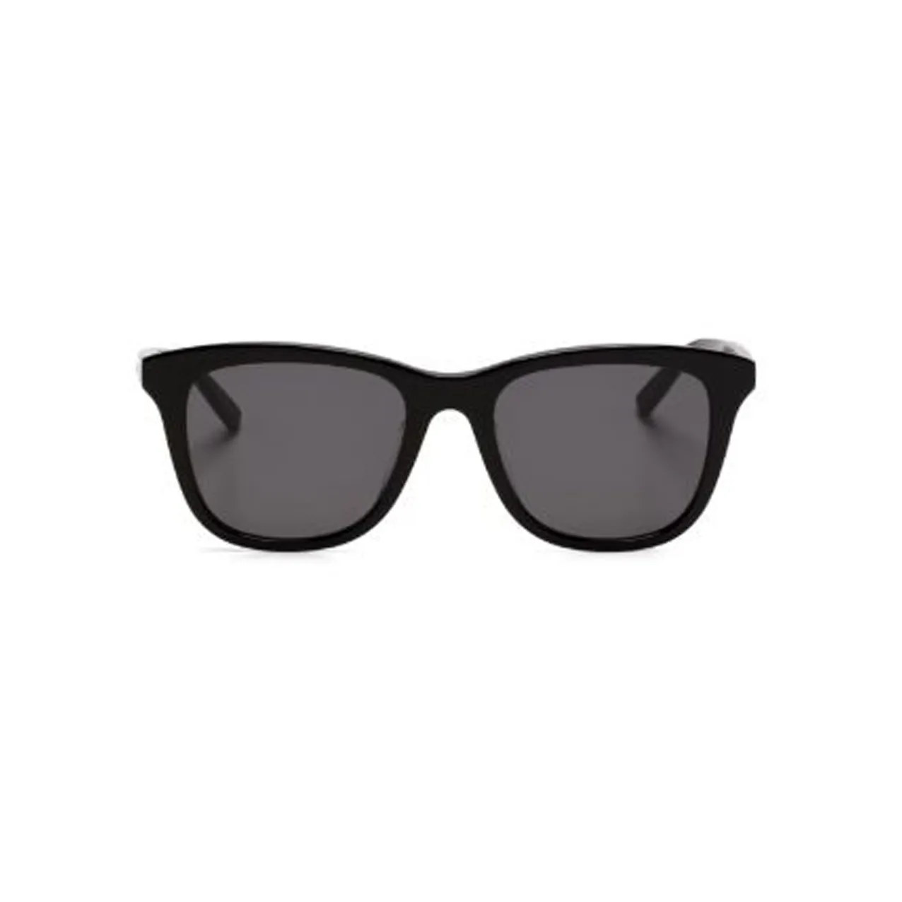 SAINT LAURENT Irregular Shape Sunglasses Men's Black