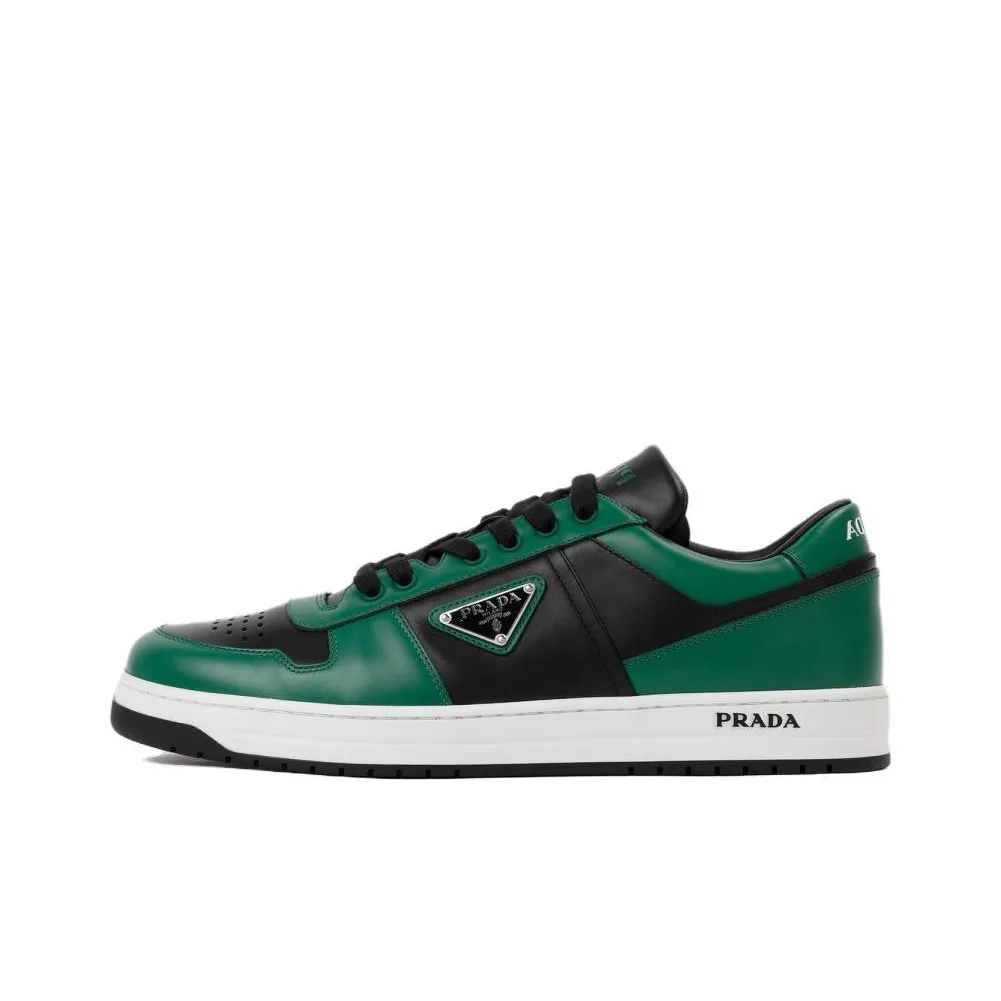 PRADA Low Top Skateboard Shoes Men's Green