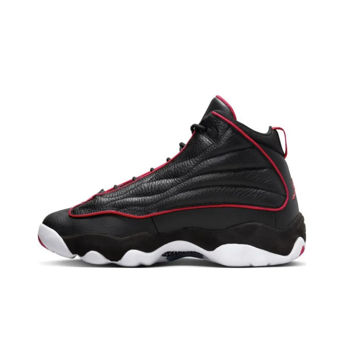 Jordan Pro Strong Black University Red