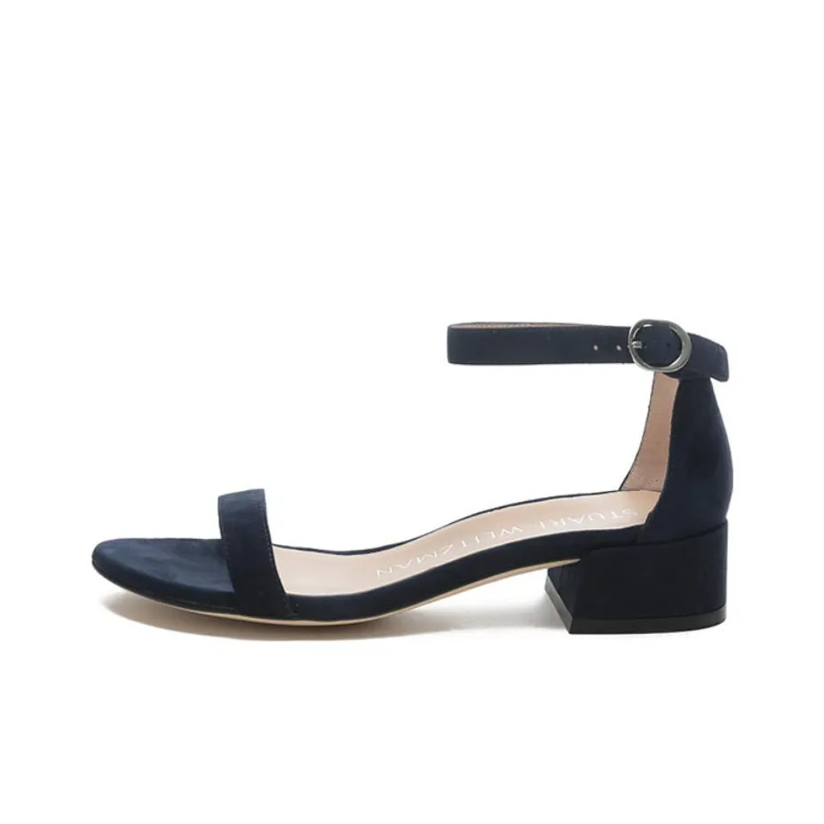 stuart weitzman Open-toe Suede Sandals