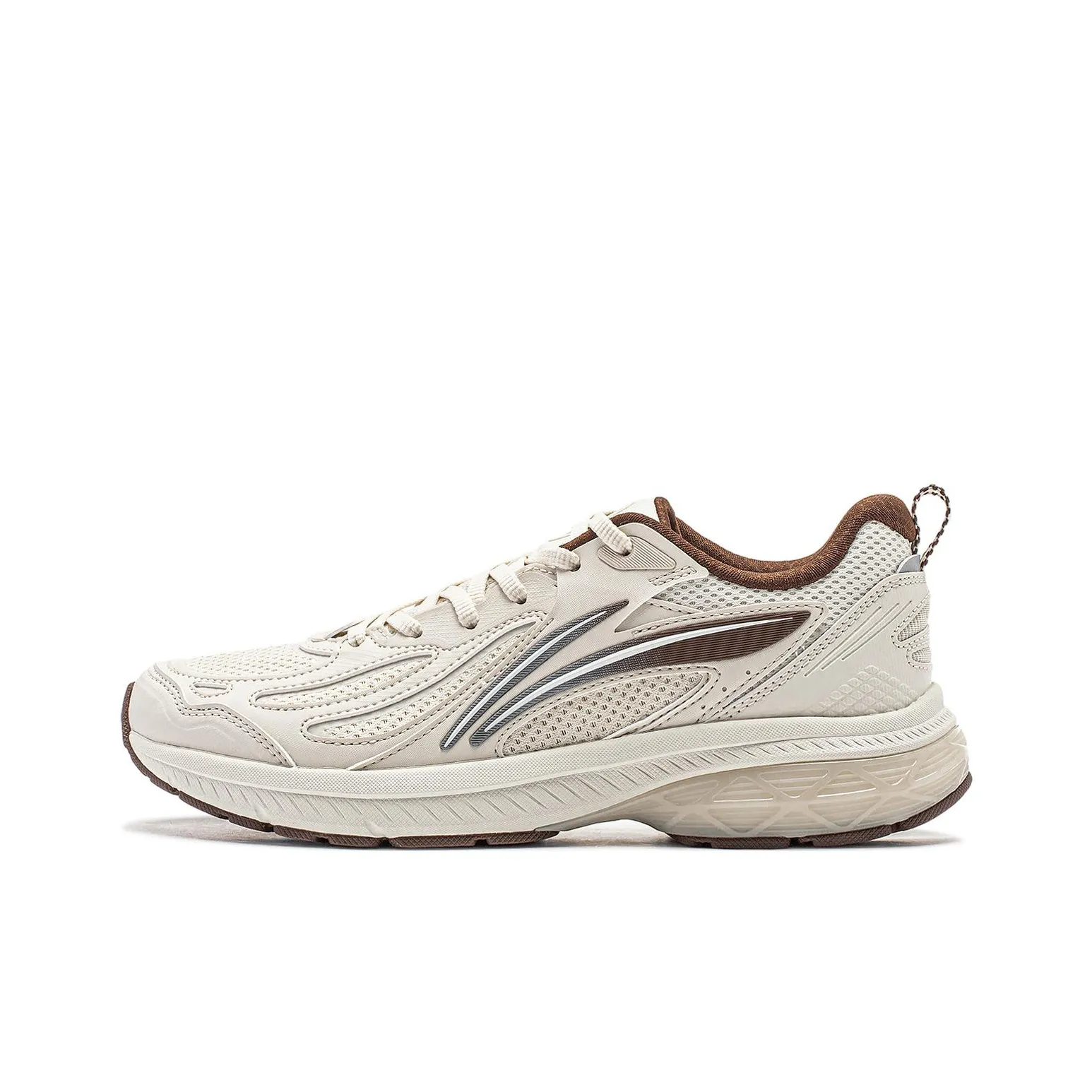 Подкладка Fuyao V2 Амортизаторы Shock Slip-resistant Abrasion-resistant Низкий топ Беговые кроссовки Женские Pearl White