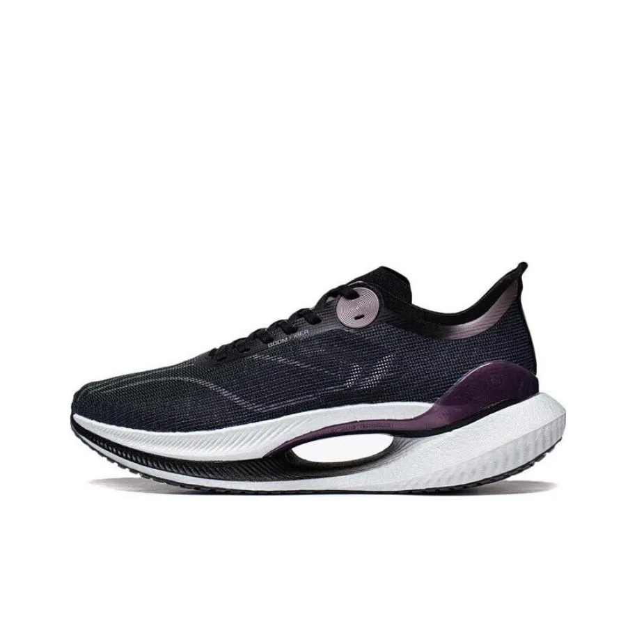 LiNing Jueying 2 Essential Cushioning Breathable Lightweight Rebound Low Top Running Shoes Men's Black