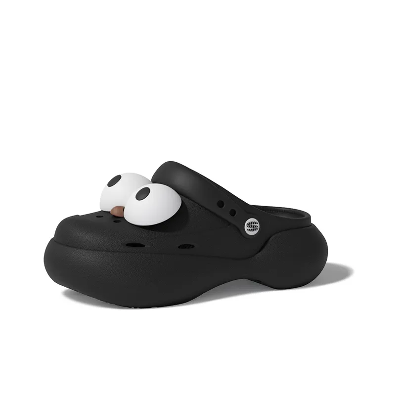 CHIKOKU Cloud X Big Eye Monster Wrap toe Slippers Women's