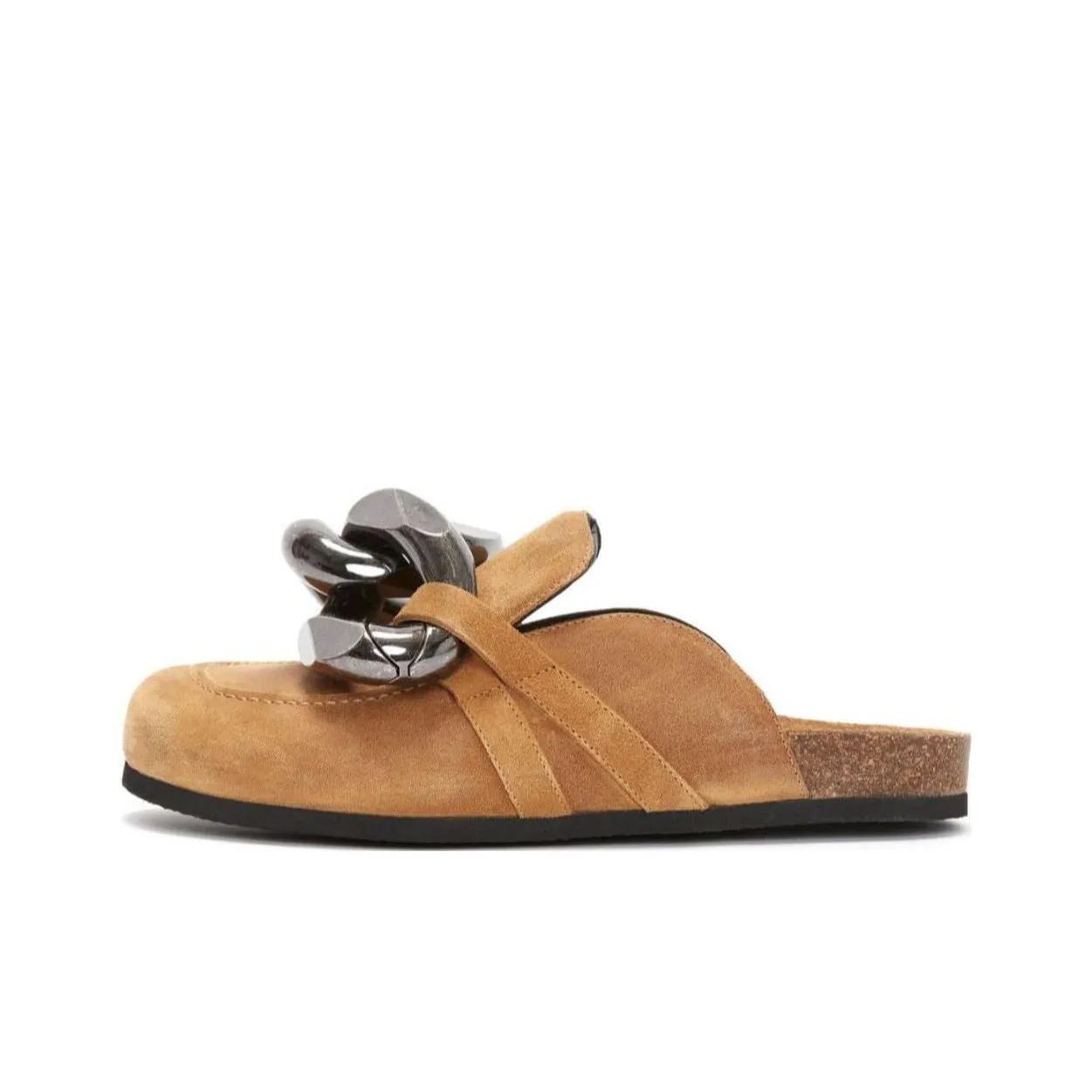 JW Anderson Chain-detail Leather Loafers